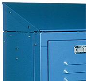 Slope Top Kits for 3 Wide Designer lockers